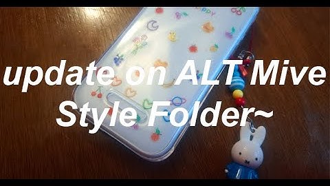small update on ALT Mive Style Folder (Korean flip phone that STILL works in 2025!!) ♡
