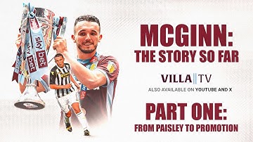 McGinn: The Story So Far | Part One: From Paisley to Promotion