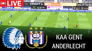 Gent vs Anderlecht ~ Jupiler League | eFootball - PES Simulation Video
