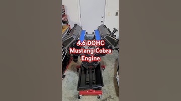 This Mustang Cobra 4.6 DOHC V8 Engine is Just About Done!