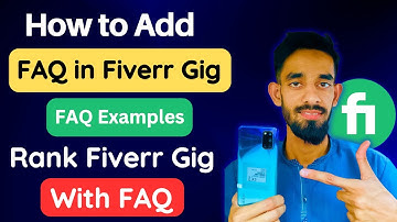 How to Add FAQ in Your Gig on Fiverr | Faq for Fiverr Gig Examples | What Is Faq in Fiverr?