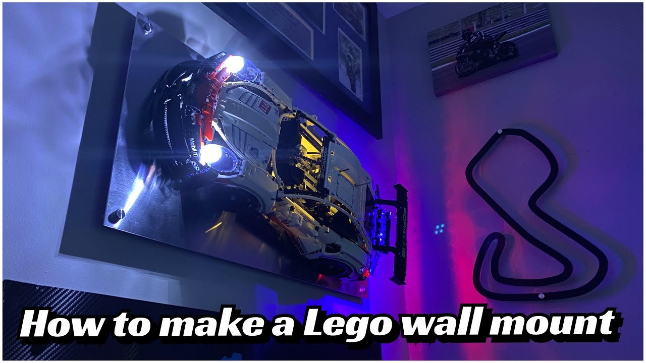 How To Make A Lego Car Wall Mount  \