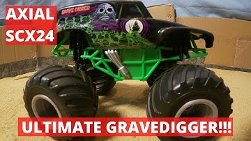 ULTIMATE GRAVEDIGGER!! Axial SCX24 Conversion
