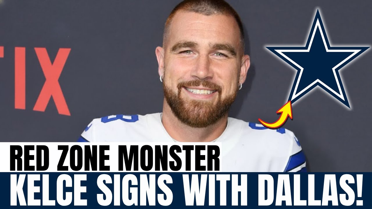 TRAVIS KELCE stuns the league, joins Cowboys as Dak’s elite RED-ZONE security | Cowboys News