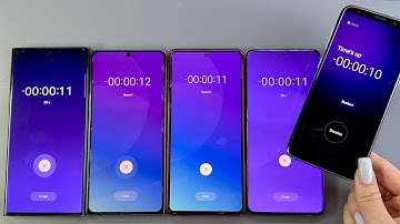 Alarm Clock & Timer ON Samsung Galaxy S24 Ultra + Samsung Galaxy Note 10 + Galaxy S20 Plus