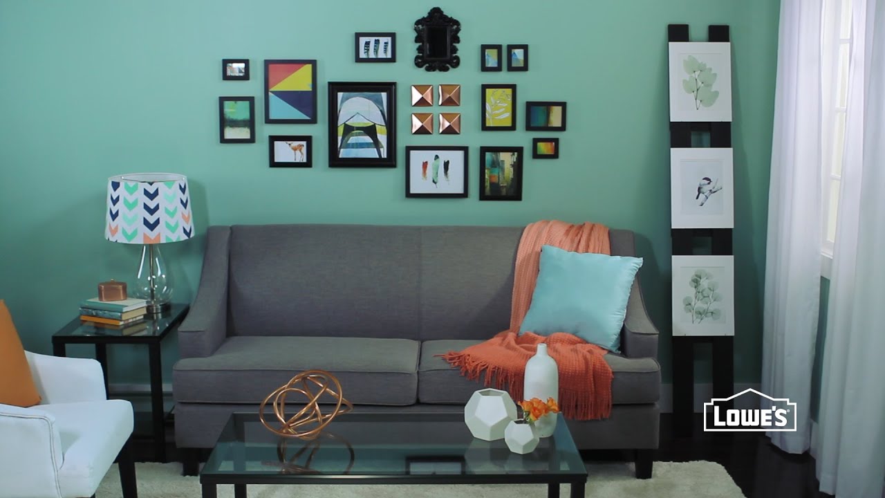 Decorating a Living Room for Less YouTube