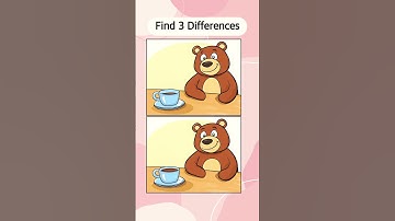 Spot 3 differences!! #528
