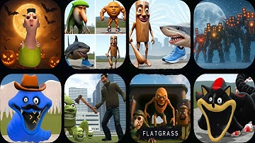 Nextbots In Playground Mod NEW ITALIAN BRAINROT,ROBLOX HUNGRY SHADOW WORM,LIN GANG,Sandbox In Space