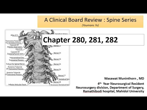 Low Back Pain & Sx Complication || Ch 280-282 Youmans7e by MSB