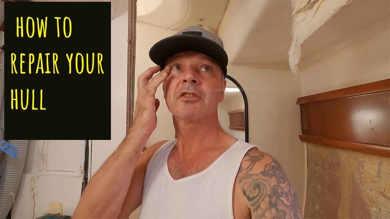 Catamaran Hull Repair