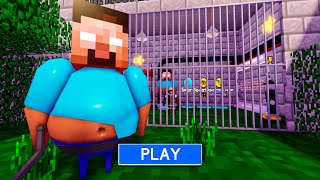 HEROBRINE BARRY'S PRISON RUN! Scary OBBY Walkthrough FULL GAME #roblox #scaryobby