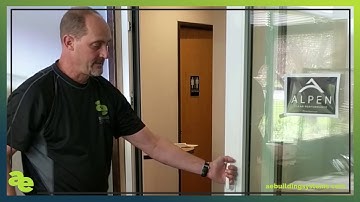 AE Building Systems Demonstrates Tyrol European style window and doors by Alpen