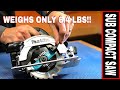 MAKITA SUB COMPACT 6.5" CIRCULAR SAW REVIEW.   POWERFUL & LIGHTWEIGHT!