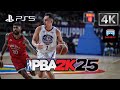PBA 2K25 GINEBRA VS NLEX 4K60 PS5 SLIM GAMEPLAY 