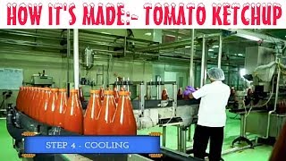 How it's made: TOMATO KETHCUP IN INDIAN FOOD FACTORY| HINDI|