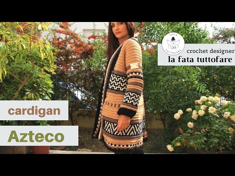 TUTORIAL: Cappottino Azteco uncinetto