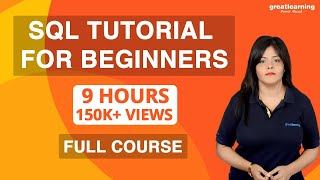 sql tutorial for beginners | sql full course | learn sql for beginners | great learning