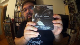 GLADIATOR - (4K UHD + BD) [Blu-ray] Edición Metálica 20 aniversario - Unboxing y análisis extras