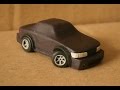 Урок как слепить машинку Nissan Silvia из пластилина |Tutorial how to sculpt car from clay(Play Doh)