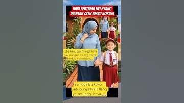 HARI PERTAMA NYI HYANG DIANTAR AMBU KOKOM#kdm #dedimulyadi #kangdedymulyadi #shorts #fyp #trending