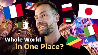 My first GLOBAL VILLAGE DUBAI experience! 😮
