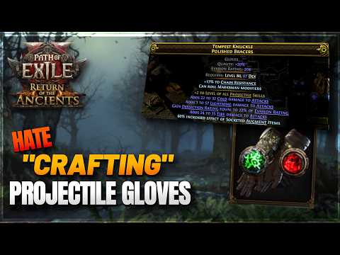 I Hate Crafting in PoE 2 0.5 | +2 Projectile Glove Craft