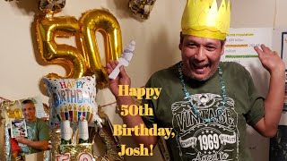 50th Birthday Celebration//Josh :  The Preparation