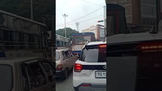 Ghandhi bhawan road traffic #youtube#shortfeeds #shorts