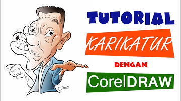 Cara Mudah Membuat Karikatur dengan Corel Draw || Tutorial Corel Draw || Karikatur Tukul Arwana