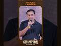 Music Director Mickey J Meyer Speech At People's Champion Success Meet | Roshan | Anaswara Rajan