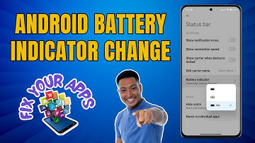 How to Change the Battery Indicator on Android