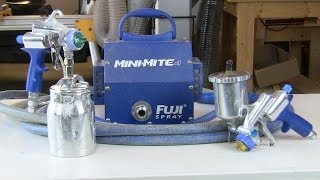 Fuji Mini Mite HVLP Paint Sprayer Review Pt 1