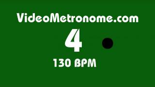 Human Voice 130 BPM Metronome