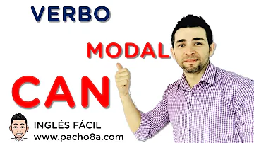 ¿Cómo se utiliza el verbo can en afirmativo?