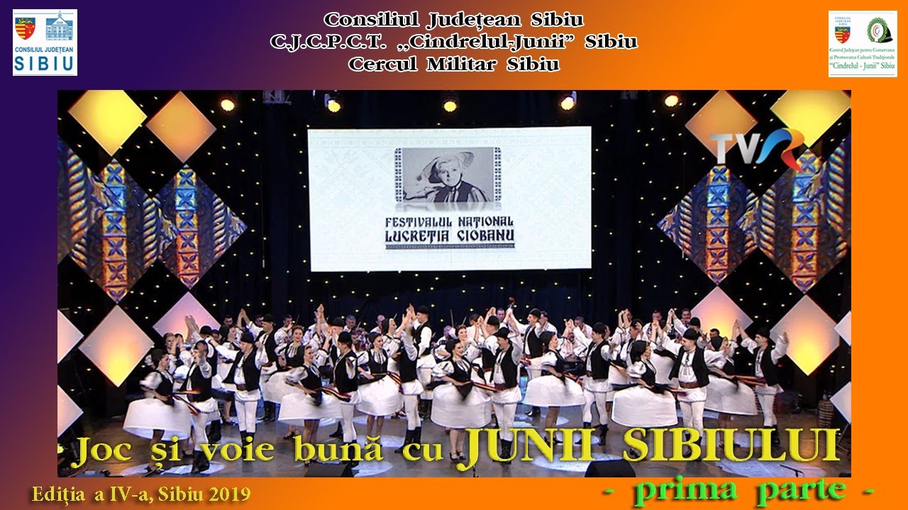 Festivalul ,,Lucreția Ciobanu'',  ediția a IV-a, Sibiu 2019, Joc și voie bună cu Junii Sibiului