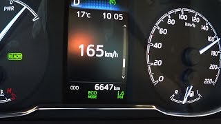 2018 Toyota Yaris 1,5 L Hybrid 0-100 kmh kph 0-60 mph Tachovideo Beschleunigung Acceleration