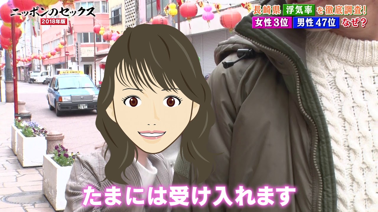 ニッポンのセックス18年版 検証動画 第二弾 浮気率 ニッポンのセックス Youtube