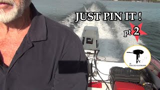 Johnson 60 Hp. Pinning the Prop. pt 2. Did it Work? THIS OLD OUTBOARD