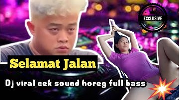 Dj Viral Cek Sound Horeg Full Bass‼️Dj Tipe X Selamat Jalan #djkarnavalhoreg #djremix #brewogaudio 