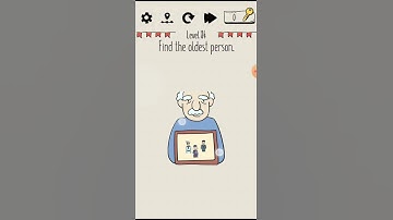 Mind maze level 84 Find the oldest person. Walkthrough