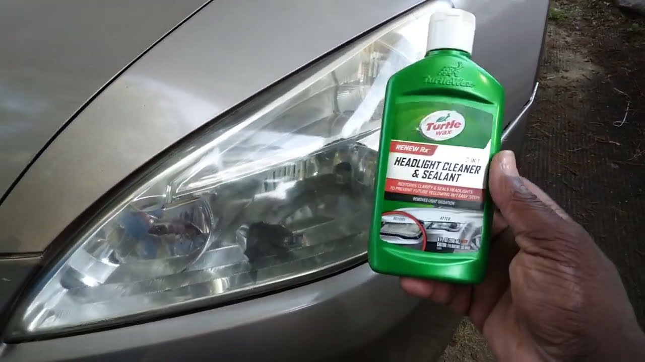 Turtle Wax - Headlight Cleaner & Sealant 300ml