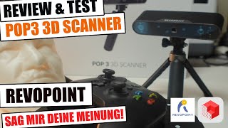 Revopoint POP 3 3D Scanner Deutsch First Look! RevoScan 5 Test