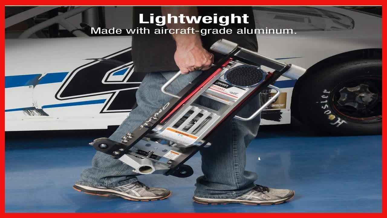 Sunex 3 Ton Aluminum Jack and Stands Lightweight Power Meets Smooth Performance