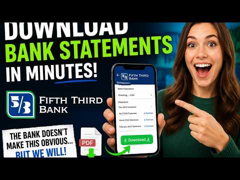 How to download bank statements from Fifth Third online
