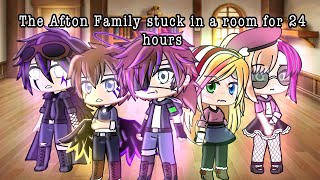 The Afton Family Stuck in a Room for 24 Hours // FNAF