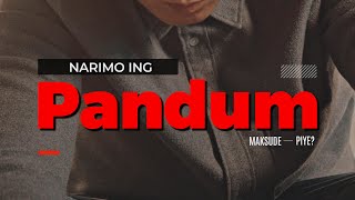 Don't Just Be 'Narimo Ing Pandum', Know Who You Really Are