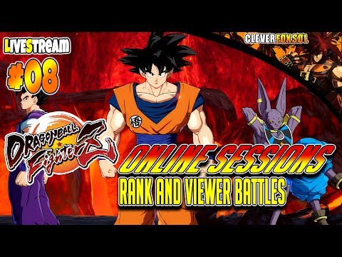 Dragon Ball FighterZ | LIVE | Online Sessions #08 | RANK MATCHES BEGIN - YouTube