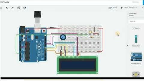 How to make Arduino voltmeter / tinkercad