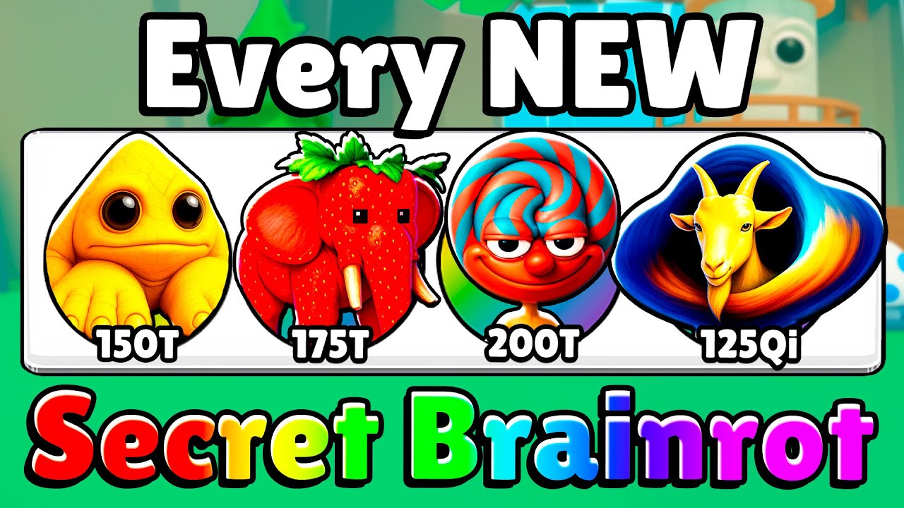 EVERY *NEW* BRAINROT in Brainrot Evolution Update! (Roblox)