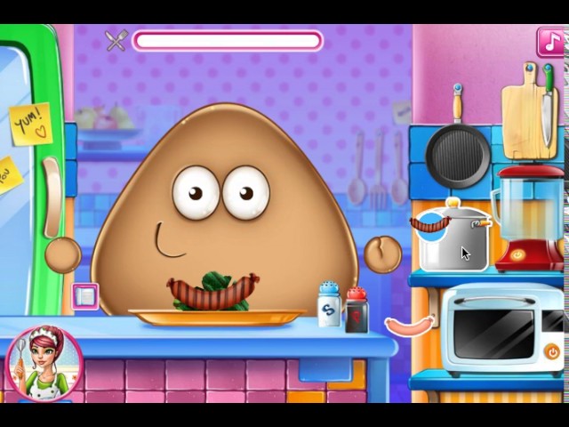 Jogar Pou: Real Cooking - Jogue Pou: Real Cooking no UgameZone.com.